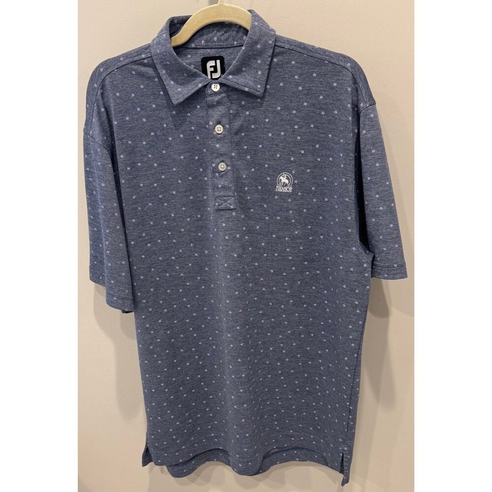 Ivanhoe Golf Club - FootJoy Golf Shirt - Men's Size Medium - Gray